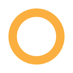 PPT元素-黄色环形展示圆圈